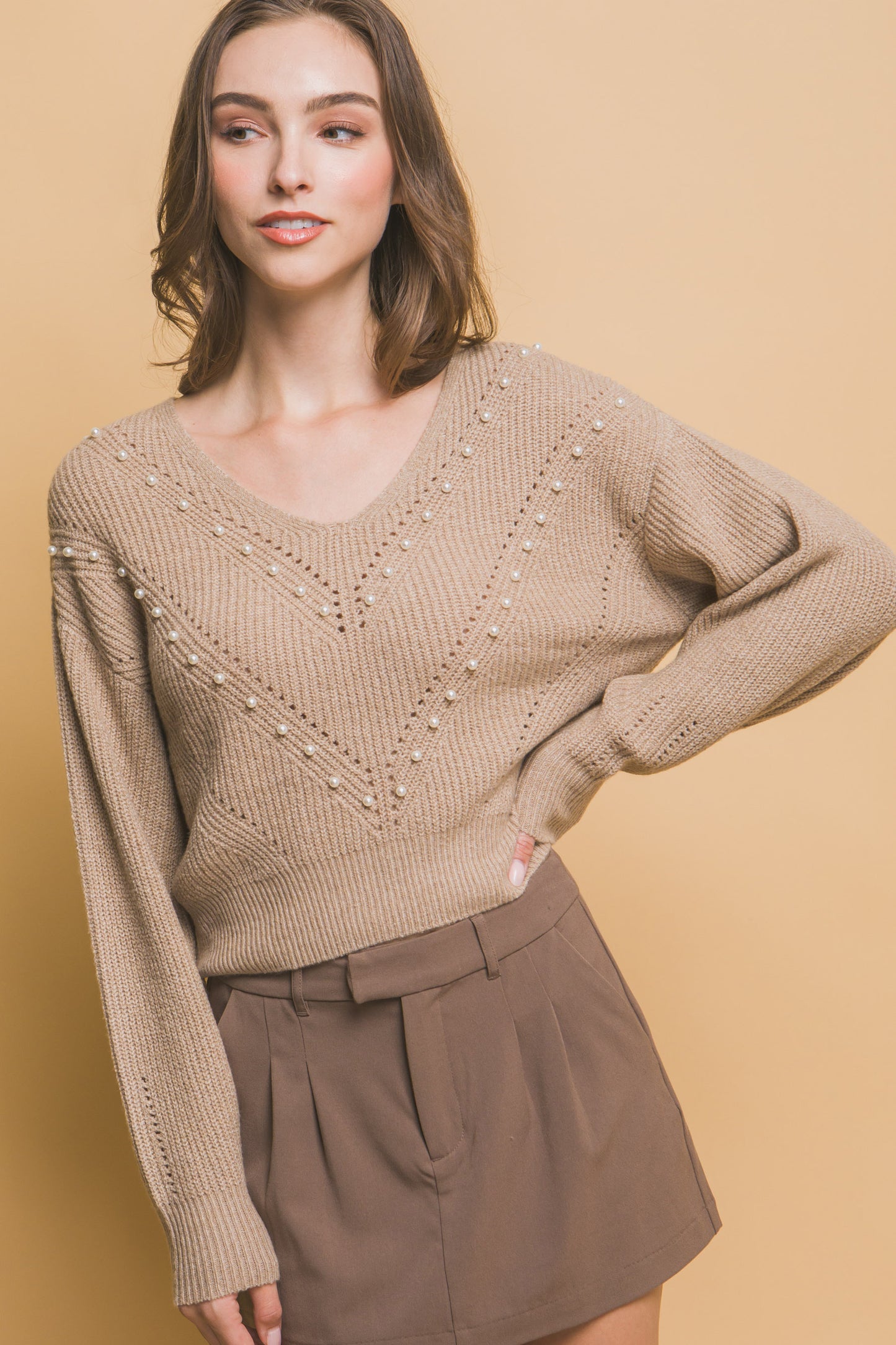 pearl sweater