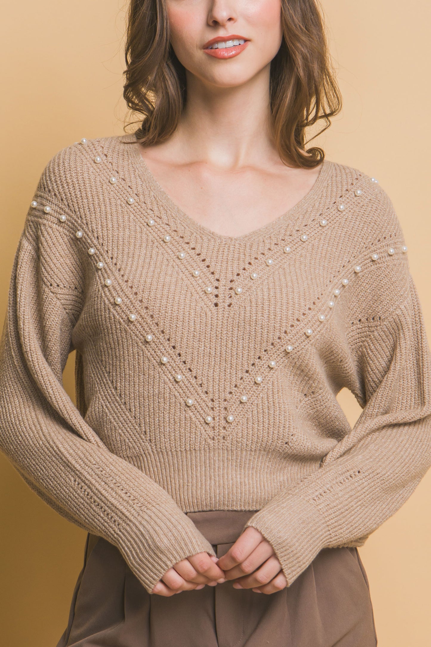 pearl sweater