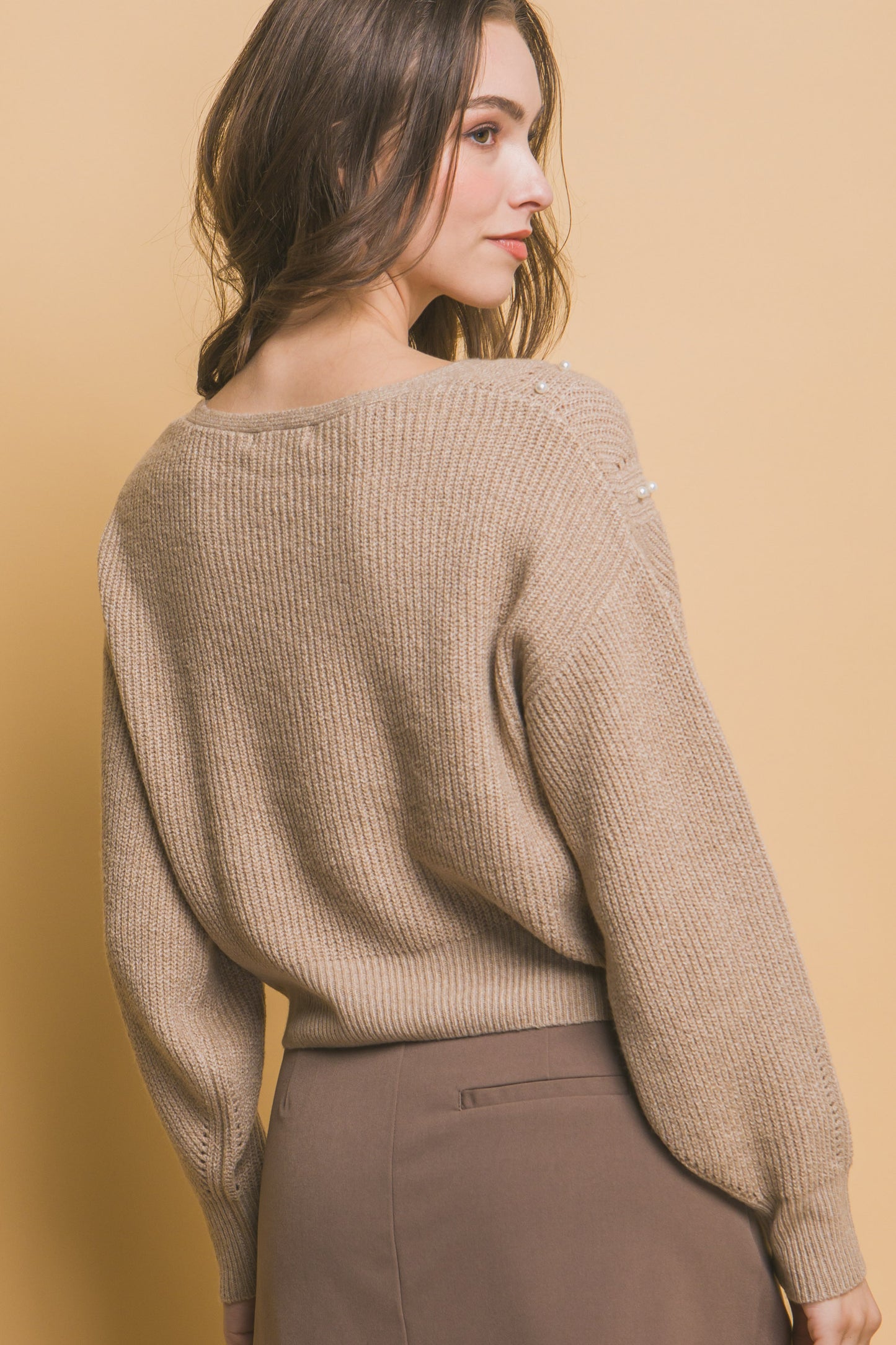 pearl sweater