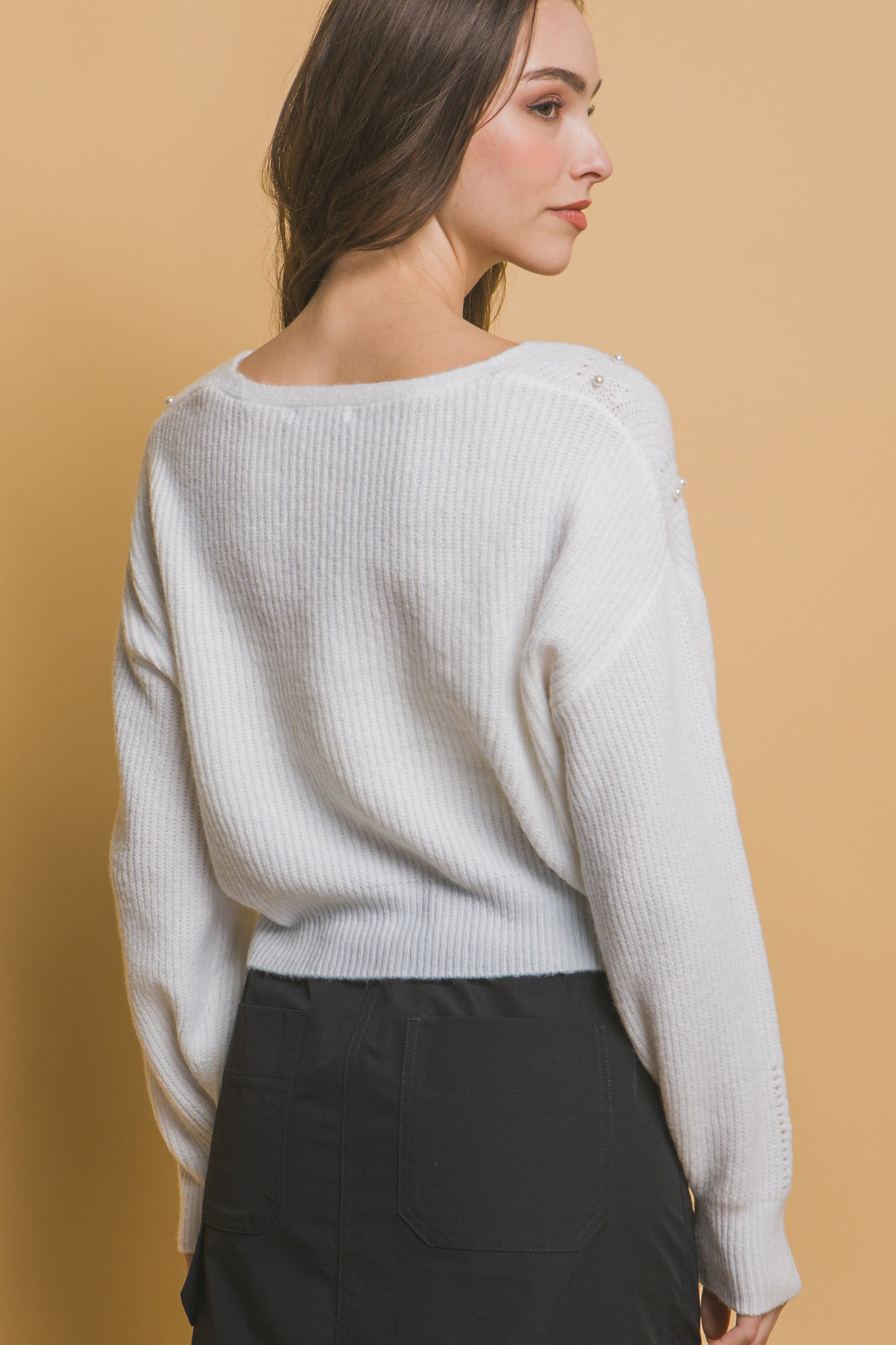 pearl sweater